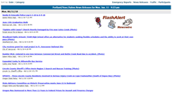 Desktop Screenshot of flashalertportland.net